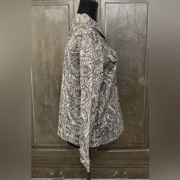 Bamboo Traders blk/gray button jacket. LP - Picture 2 of 10